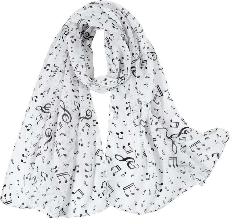 E-Clover Herebuy - Unique Women's Floral Scarves: Chiffon Flowers & Birds Printed Scarf - Image 1